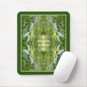 Mousepad Flores Selvagens de Dogwood Personalizadas