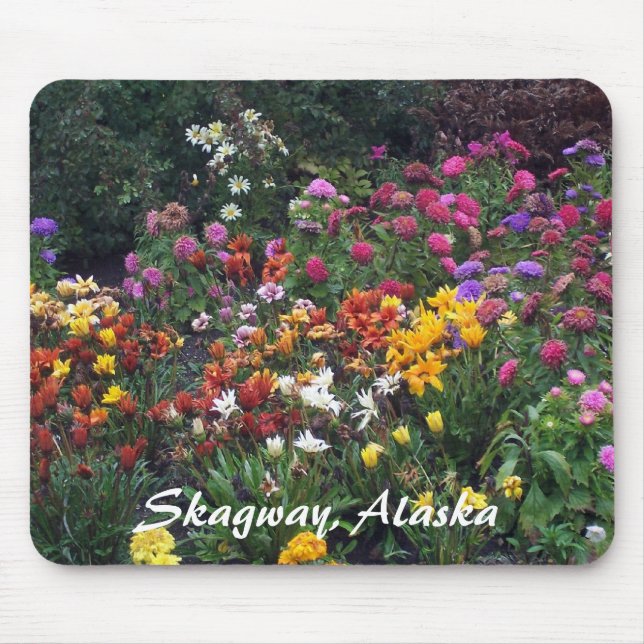 Mousepad Flores selvagens no Alasca (Frente)