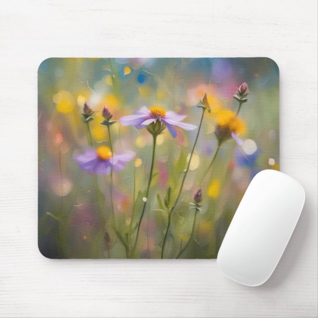 Mousepad Flores Selvagens Whimsy (Com mouse)
