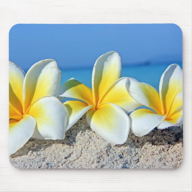 Mousepad Flores tropicais (Frente)