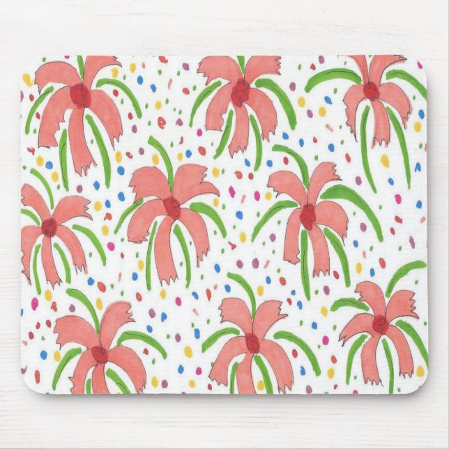 Mousepad Flores Tropicais Fiesta (Frente)