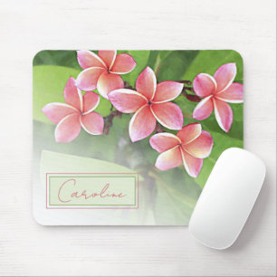 Mousepad Flores Tropicais Personalizadas Flores de Plumeria