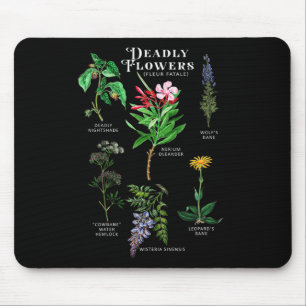 Mousepad Flores Venenosas Fleur Fatale Fêrea Halloween Gif