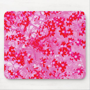 Mousepad Flores Vermelhas bonito