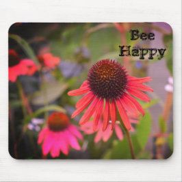 Mousepad Flores Vermelhas na RHS Wisley Bee Happy