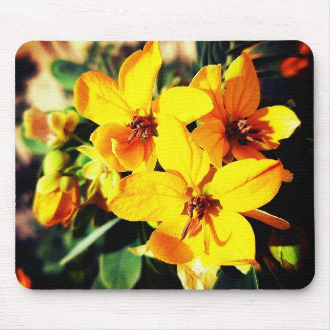 Mousepad Flores Vibrantes (Frente)