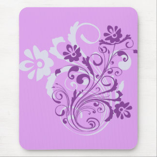 Mousepad Flores Violetas
