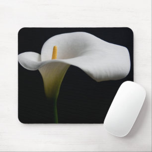 Mousepad Flores White Calla Lily