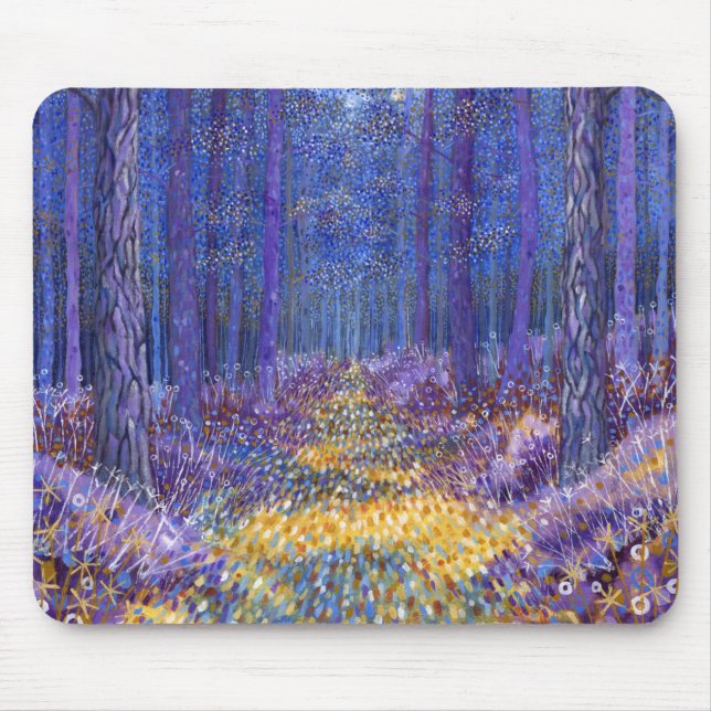 Mousepad Floresta azul 2 2012 (Frente)