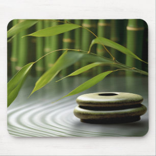Mousepad Floresta Bambosa Tranquilo Natureza Pacífica