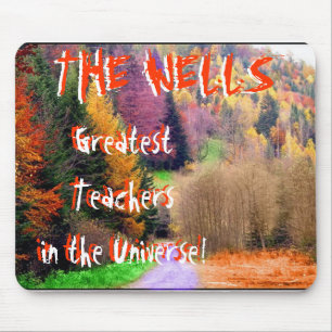 Mousepad Floresta colorida, o grande Teachersin o Univer…