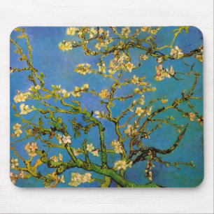 Mousepad Floresta de Amêndoa Brilhante por Vincent van Gog
