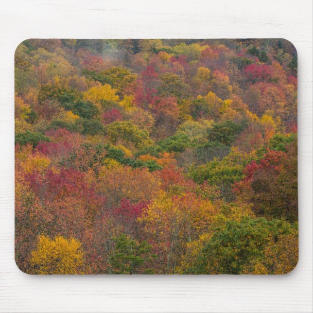 Mousepad Floresta de Madeira em Randolph County, Virgínia O (Frente)