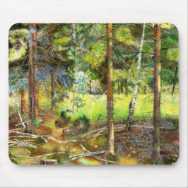 Mousepad Floresta de pinheiro