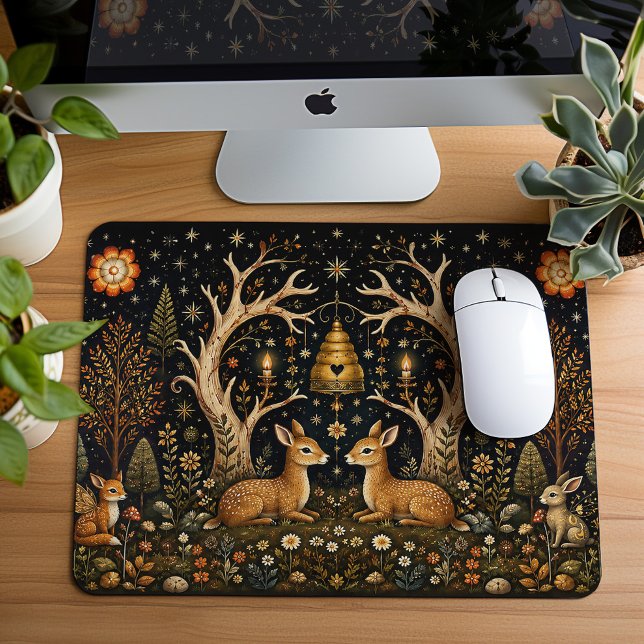 Mousepad Floresta Encantada Fantasia Caprichosa (Criador carregado)