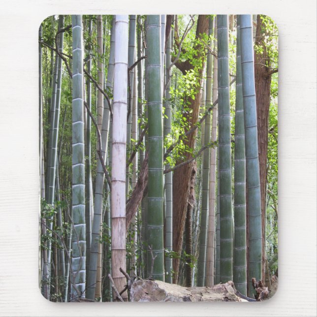 Mousepad Floresta gigante japonesa de bambu, Sagano, Kyoto, (Frente)