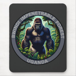 Mousepad Floresta Impenetrável de Bwindi Uganda