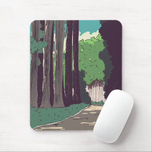 Mousepad Floresta Japonesa