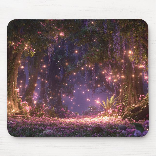 Mousepad Floresta Mágica Encantada (Frente)