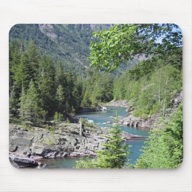 Mousepad Floresta nacional excitante (Frente)