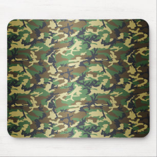 Mousepad Floresta padrão Camo