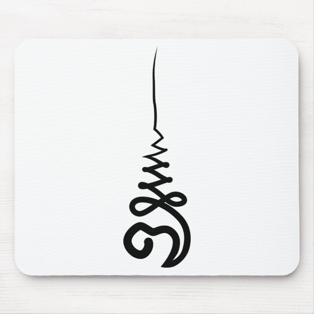 Mousepad Floresta tailandesa Unalome (Frente)