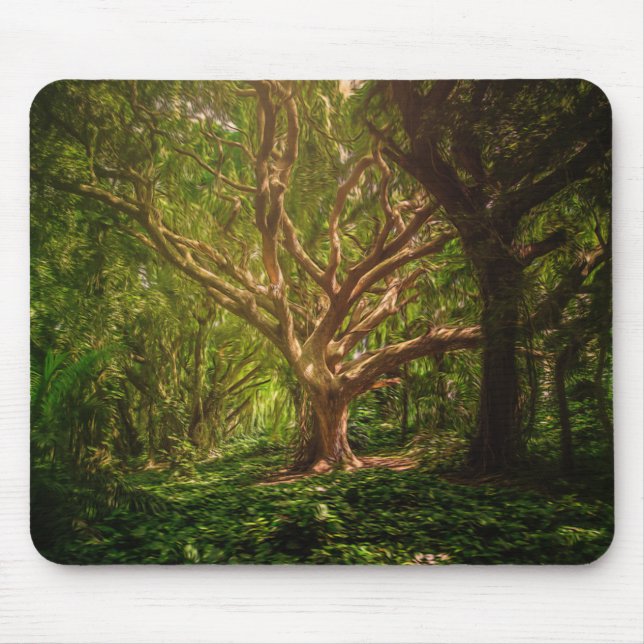 Mousepad floresta verde (Frente)