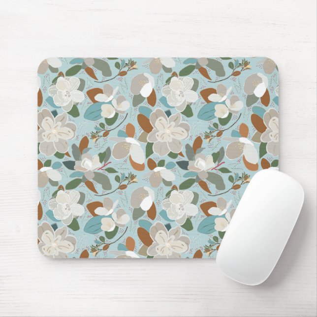 Mousepad Florestas de inverno Cinzas azuis (Com mouse)