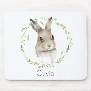 Mousepad Florestas Florestais Florestais Nome Coelhinho