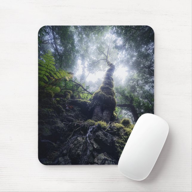 Mousepad Florestas | Ilhas Canárias do Parque Rural de Anag (Com mouse)