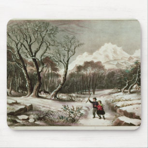 Mousepad Florestas no inverno