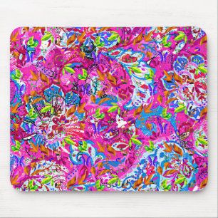 Mousepad Flórida abstrato fantástica e colorido