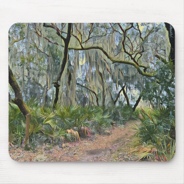 Mousepad Flórida Lace Espanhol Impressionista Arte (Frente)
