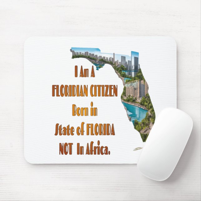 Mousepad Floridian Citizen (Com mouse)