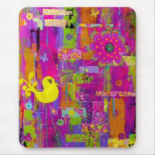 Mousepad Flower power