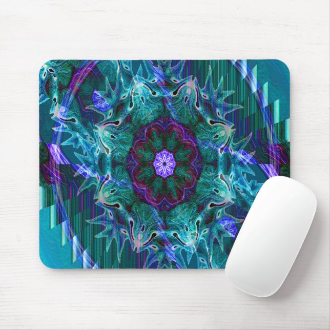 Mousepad Flowering under the Sea.... (Com mouse)
