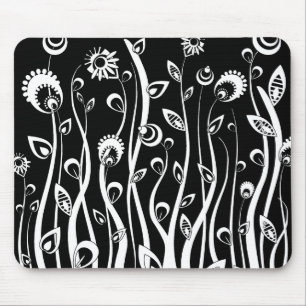 Mousepad flowers_white da fantasia