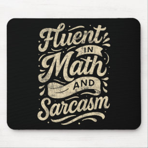 Mousepad Fluente Em Matemática E Sarcasmo Professor Diverti