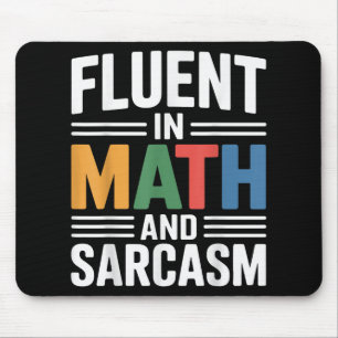Mousepad Fluente Em Matemática E Sarcasmo Professor Engraça