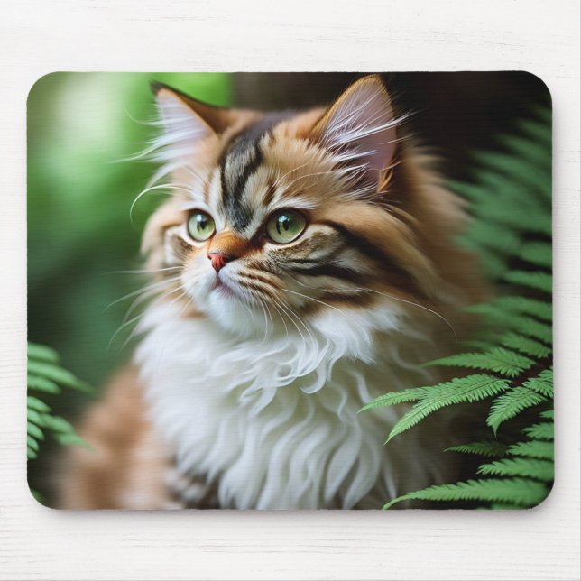 Mousepad "Fluff e Cuddles: O Gato Persa Gorducho" (Frente)
