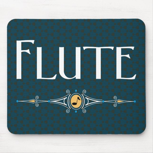 Mousepad Flute Decorative Line (Frente)