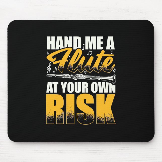 Mousepad Flutes de Mão (Frente)