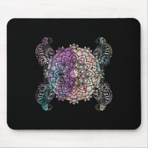 Mousepad Fluxo de Yoga Espiritual Geometria Sagrada Arte Pr
