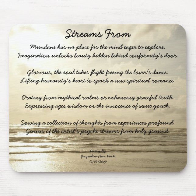 Mousepad Fluxos do Pad do Mouse (Frente)