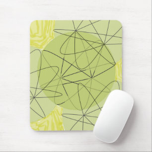 Mousepad  Fluxos em Verde  