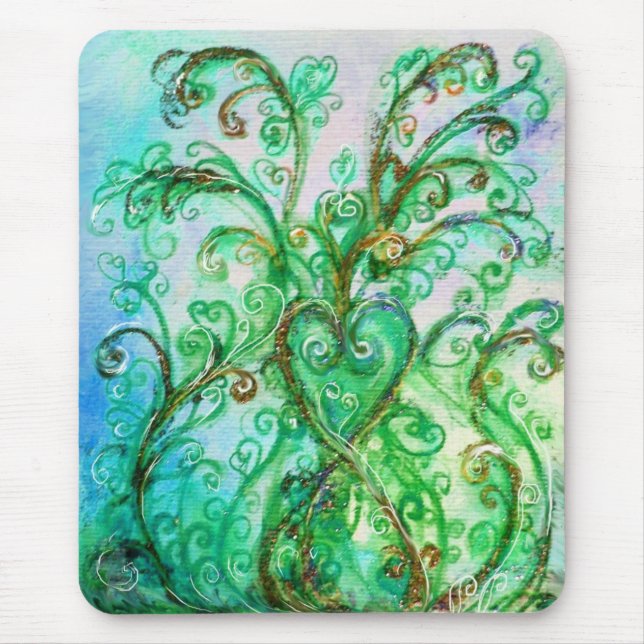 Mousepad FLUXOS QUÍMICOS amarelo verde-claro (Frente)