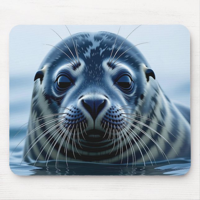 Mousepad Foca Fofa de Perto (Frente)