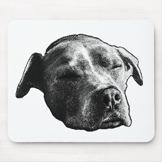 Mousepad Foco no inverno estável (Frente)