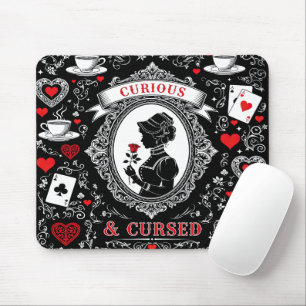 Mousepad Fofo Inspirado na Escura Alice no País das Maravil