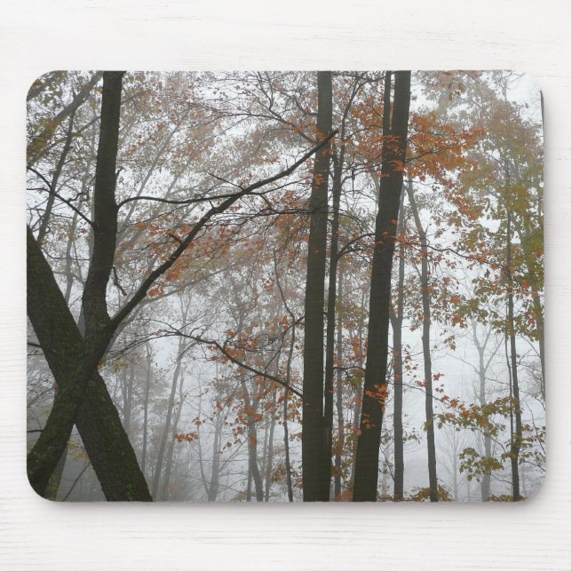 Mousepad Foggy Fall na Pensilvânia Autumn Nature (Frente)